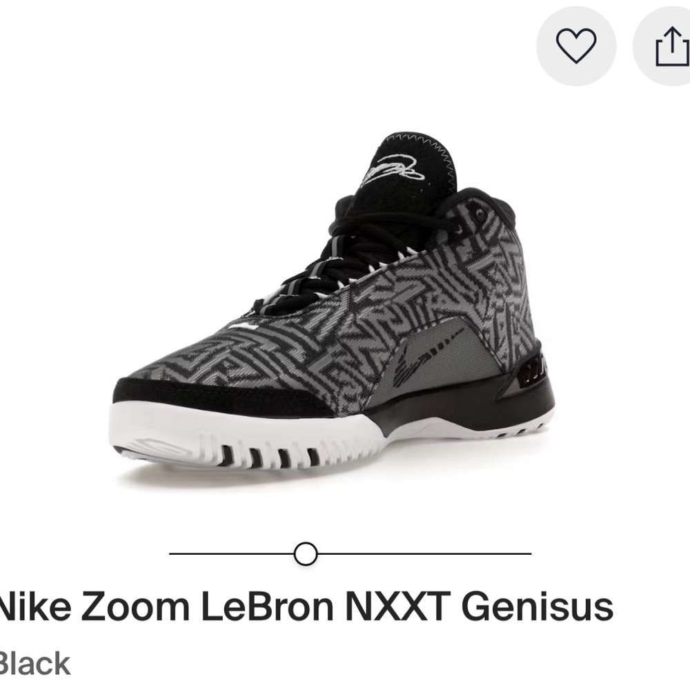 Nike LeBron NXXT Genius size 9.5 Used - Picture 2 of 9